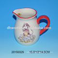 Hot-selling ceramic milk mug with monkey design for kitchen